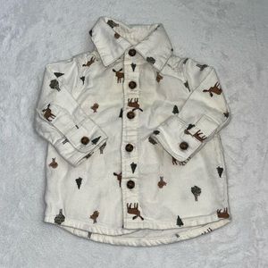 (3 for $10) carters newborn button up shirt